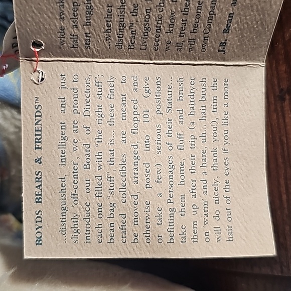 Vintage 1997 Clarrisse Boyds Bears Bearwear Bunny - Picture 10 of 14